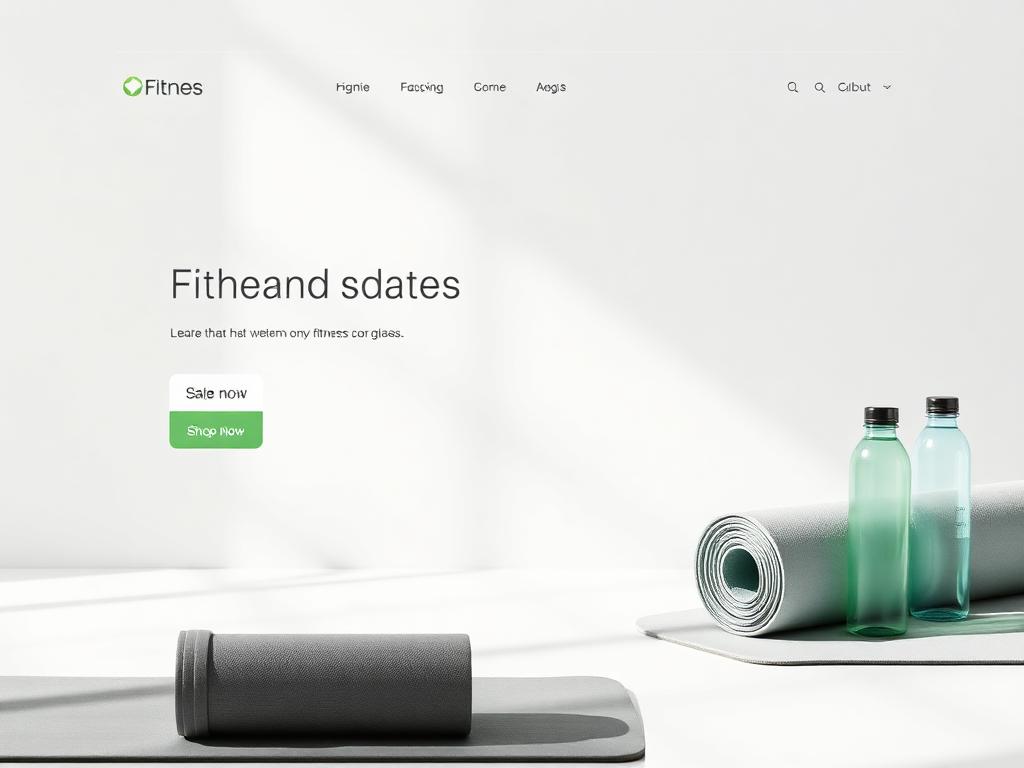 Fitness & Wellness sample store concept design